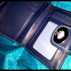 Navy blue small wallet
